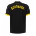 Fotballdrakt Herre Borussia Dortmund Bortedrakt 2023-24 Kortermet